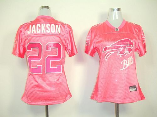 Bills #22 Fred Jackson Pink 2011 Women's Fem Fan NFL Jersey